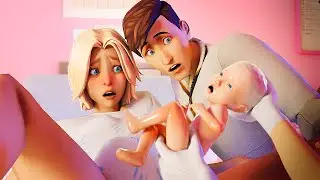 REALISTIC CHILDBIRTH 😱 SIMS 4