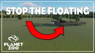 Stop blueprints floating and terrain modification failed | Planet Zoo