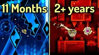 Demons That Took the Longest to Verify - Geometry Dash