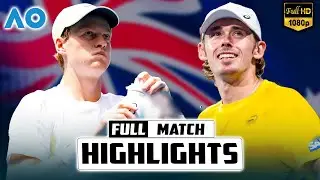 Jannik Sinner vs Alex de Minaur QF - AO 2025