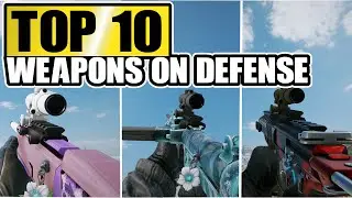 Top 10 WEAPONS on DEFENSE in Rainbow Six Siege