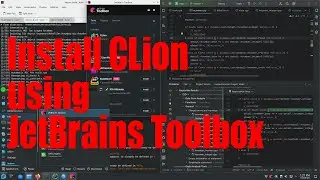 Install CLion using JetBrains Toolbox for KDE programming tutorial - December 2023 - f1f24910