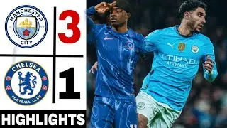 🔵 Chelsea vs Manchester City 1-3 | Premier League Highlights & Goals