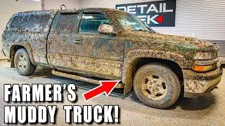 Cleaning a Rich Farmer's Disaster "WORK" Truck!?