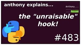 what is the unraisable hook (intermediate) anthony explains #483