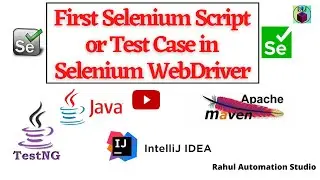 🔥First Selenium Script/Test Case in Selenium using Maven Dependency - Selenium WebDriver Session 11🔥