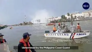 6 People Injured as Cargo Vessel Catches Fire Along Pasig River | OpinYon