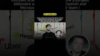 Next Elon Musk ? Youngest AI Billionaire #shorts #success #billionaire