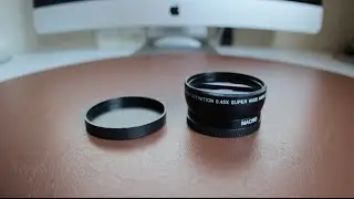 0.45x Wide angle Lens + Macro - Adaptador gran angular