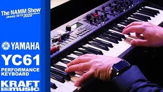 NAMM 2020 - Yamaha YC61 Stage Keyboard