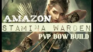 Stamina Warden PVP Build - Amazon - Insane Bow / 2h Burst Build - The Elder Scrolls Online (ESO)