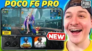 New POCO F6 Pro Unboxing & PUBG MOBILE Test! (POCO CARNIVAL OPENING)