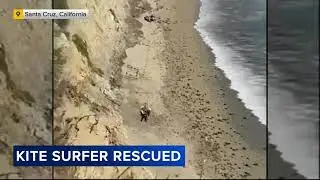 Help: Kite surfers creative thinking led to quick rescue from California beach