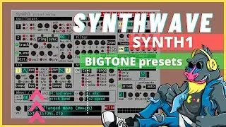 LAB#12: Synth1 BIGTONE presets | Synthwave and Cinematic presets | FREE VST SYNTHESIZER