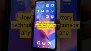 How to know Battery technology of mi phone or any android phone #shorts #android #ampere