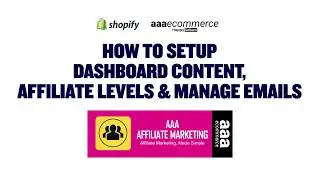 Affiliate Dashboard Setup - Affiliate Shopify App