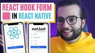 Authentication Form in React Native using React Hook Form (tutorial for beginners)