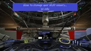 Elite dangerous... How to change your HUD colours pc only