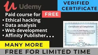 Udemy paid Courses for free | udemy coupon codes | free course - udemy #udemy