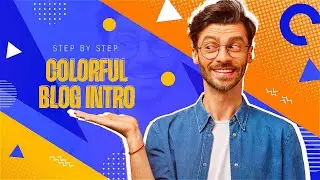 Colorful Youtube Blog Intro