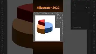 3D Pie Chart In Illustrator | Pie Graph Tool Tricks In Illustrator 