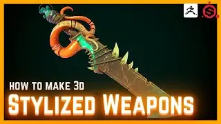 How to Model, Sculpt and Texture 3D Weapons for Games [FULL HOUR OF AMAZING TIPS & TRICKS]