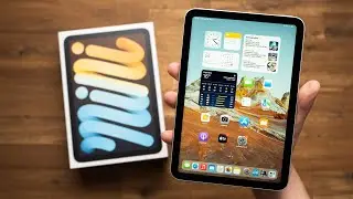 Apple iPad Mini 6 Unboxing & Hands On with Jelly Effect :(