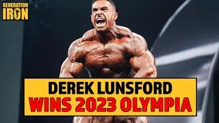 Derek Lunsford Wins The 2023 Mr. Olympia | GI News