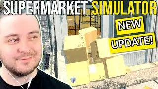 I Actually Organized My STORAGE ROOM in SUPERMARKET SIMULATOR!