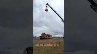 2500lbs Pumpkin Drop vs $100 Side Hustle!