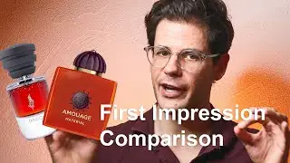 Amouage Material vs Masque Milano Tango - fragrance first impressions