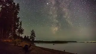 Свет Звезд Таймлапс 4K StarLight TimeLapse Таймлапс звездного неба