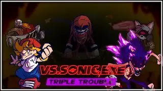 Friday night funkin': Vs. Sonic.exe - Triple Trouble [Remastered]