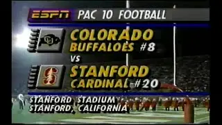 1993-09-18 Colorado Buffaloes vs Stanford Cardinal