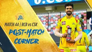 IPL 2020 Match 44: Post-match Corner: RCB vs CSK #Whistlepodu #Yellove