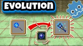 Stats, Item & Evolution - Roguelike Mechanic in Godot 4