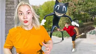 Нас Напугал КАРТУН КЭТ! *Существует ли Cartoon Cat В Реальной Жизни?*