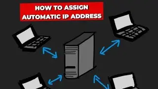 How to assign automatic IP address using DHCP server in packet tracer.