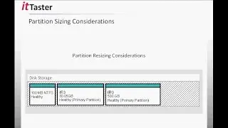 Server System Partition Sizing Considerations - Windows Server 2012 R2