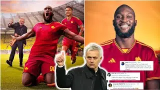 🤣😱 Crazy reactions to As roma have reached an agreement with Chelsea to sign Romelu Lukaku on loan