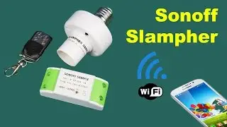 УМНЫЙ ВЫКЛЮЧАТЕЛЬ СВЕТА ТЕЛЕФОНОМ ЧЕРЕЗ Wi-Fi (Slampher и Sonoff)