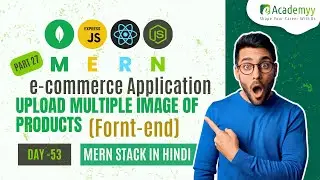 MERN Stack E-commerce Application Part #27 | Upload Multiple Images of Product (Front-end) with MERN