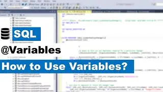 SQL VARIABLES | HOW TO USE VARIABLES IN SQL | SQL TUTORIAL #sql #datascience #programming