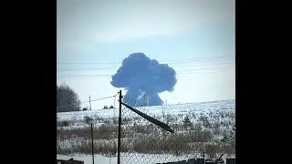 Под Белгородом разбился самолет Ил-76 с 65 пленными ВСУ. 24.01.24