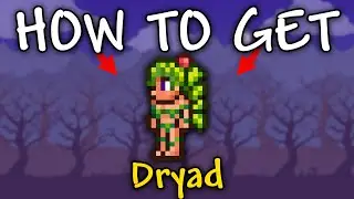 How to Get Dryad in Terraria | Dryad in terraria