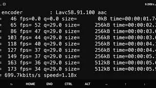 How To Cycle Text Top And Bottom In Video With FFMPEG