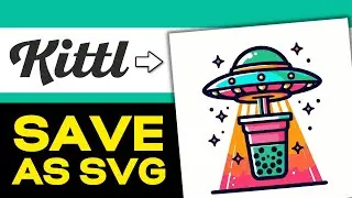 How to Save as an SVG in Kittl