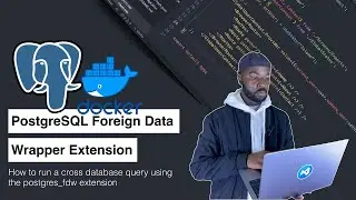 How to run a cross database query using the postgres fdw extension.