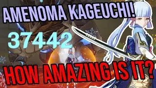 ULTIMATE Ayaka Weapon Comparison! Amenoma Kageuchi vs Mistsplitter vs Blackcliff! Can F2P Keep Up?