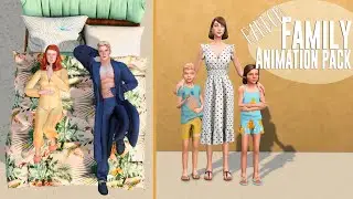 Family animation pack | The Sims 4